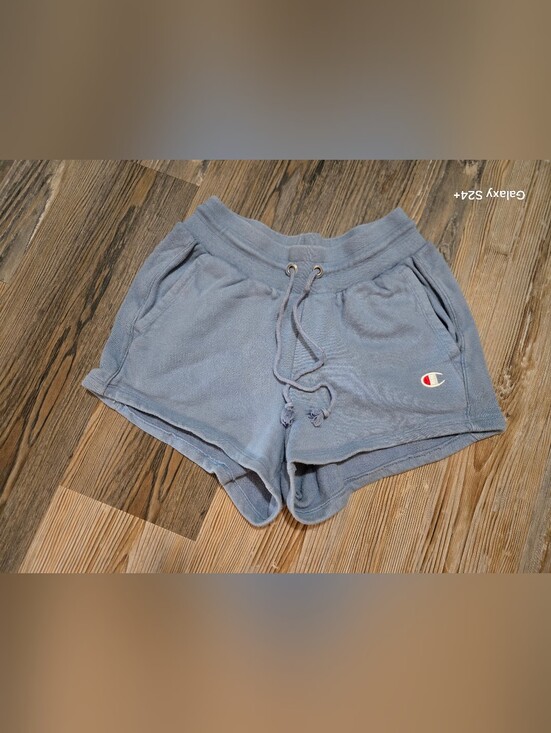 Champion Pants - Champion Light Blue Athletic Shorts